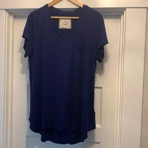 Navy T Shirt by Cupio